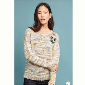 Anthropologie Moth Herrera Marled Jumper Pullover